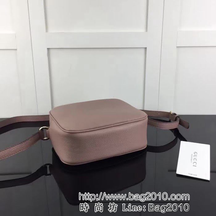 GUCCI古馳頂級原單 專櫃品質 實物實拍 裸粉308364 單肩斜挎包 HY1003